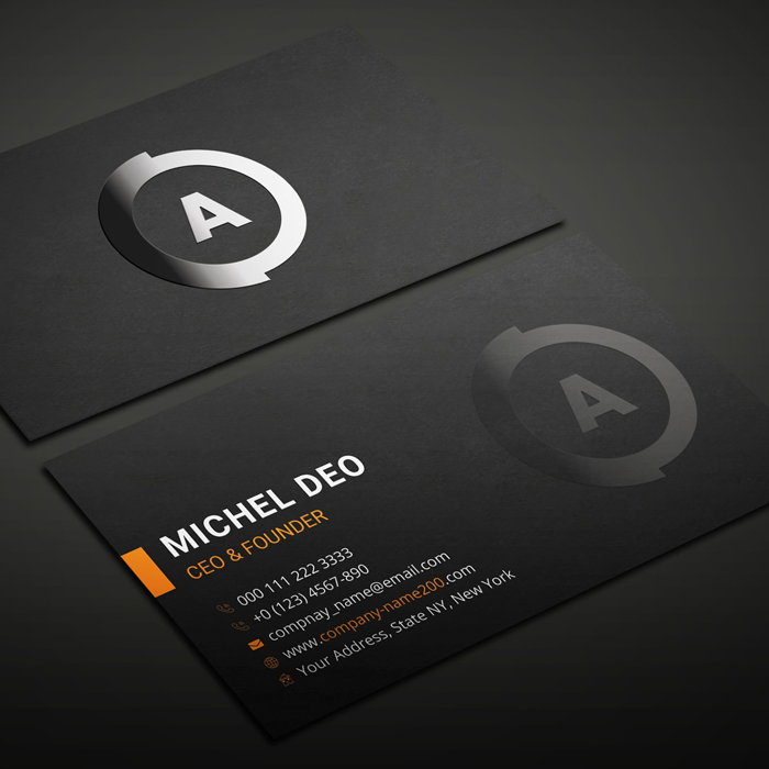 Raised Spot UV Business Cards